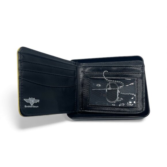 SpongeBob SquarePants Wavy Arms Santa Holiday Pose Bifold Wallet - Picture 3 of 6